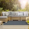 Image de Tapis extérieur terrasse & balcon résistant aux intempéries antidérapant design moderne Côme 180 x 350 cm