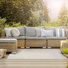 Image de Tapis extérieur terrasse & balcon résistant aux intempéries antidérapant design moderne Bitonto 120 x 180 cm