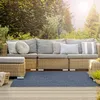 Image de Tapis extérieur terrasse & balcon résistant aux intempéries antidérapant design moderne Arezzo 180 x 270 cm