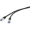 Image de Câble réseau RJ45 - RENKFORCE - CAT 6a S/FTP - 20 m - Résistant aux UV - Transfert rapide