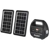 Image de Powerbank solaire - VOLTCRAFT - 15000mAh - 2 panneaux solaires - USB-C bidirectionnel - 3 LED