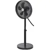 Image de Ventilateur Sur Pied Sygonix Standventilator 50 W O X H 445 Mm 1200 Hauteur Réglable Noir