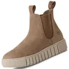 Image de Bottes - Tamaris - 1-25403-43/341 - Marron - Daim-Nubuck - Talon Compensé 4cm