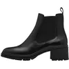 Image de Bottine Cuir Tamaris Elasto - Noir