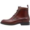 Image de Bottines Cuir Tamaris - Cognac