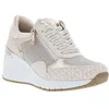 Image de Baskets basses talon compensé haut