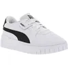 Image de Baskets FEMMES Puma en cuir de vachette blanches à lacets plats