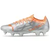 Image de Chaussures de football de football Puma Ultra 1.4 MxSG - gris/orange - 405
