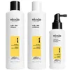 Image de SYSTÈME 1   Kit - Traitement pour cheveux naturels légèrement clairsemés 3 unités