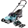 Image de Tondeuse à gazon sans fil - Makita - DLM 432 - 36V - 43 cm - 4x Batteries 4.0 Ah - Chargeur double