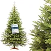 Image de FAIRYTREES Sapin de Noël Artificiel 180 cm Nordmann Exclusif 100% PE Éléments naturels moulés par Injection Fabriqué en UE