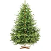 Image de FairyTrees Sapin de Noël Artificiel 180 cm Arbre de Noël avec support en Bois Sapin des Alpes éléments moulés par Injection