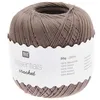 Image de Fil à crocheter - RICO DESIGN - Essentials crochet - 50 g - 100% coton - Couleur taupe