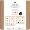 Image de Kit De Broderie Point De Croix - Pixel Art - 3 Pcs