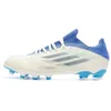 Image de Chaussures de Football Blanche/Bleu Mixte Adidas X Speedflow.2