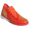 Image de Baskets de football ADIDAS Predator EDGE3 IN Rouge - Homme/Adulte - Synthétique - Lacets