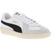 Image de Puma - Sneakers Puma En Cuir De Vachette Blanches Et à Lacets Plats - Blanches 43