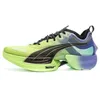 Image de Chaussures de running Jaune/Bleu Femme Puma Fast Nitro