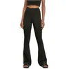Image de Legging évasé - URBAN CLASSICS - Noir - Taille haute - Femme - Recyclé