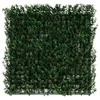Image de Décoration Murale En Plantes Artificielles Buxus 50 X 50 Cm