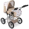 Image de Poussette Combinée Leni Beige Avec Oursons