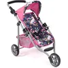 Image de Poussette de jogging pour poupée - BAYER CHIC 2000 - 612 43 LOLA Licorne - Modulable et pliable - Conception robuste - Rose