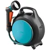 Image de Dévidoir portable - GARDENA - Move - Prêt à l’emploi - Tuyau de 10 m Ø 85 mm + Tuyau de raccordement de 15 m + pistolet arrosoir