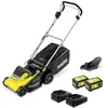 Image de Tondeuse à gazon sans fil 36 V Karcher LMO 4-18 Dual avec 2 batteries 18V-5Ah- moteur brushless- autonomie 450 m²- coupe 37 cm