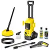 Image de Nettoyeur haute pression karcher k 2 premium fj home, canon à mousse, brosse terrasse, 110 bars, 360 lh, garantie 5 ans