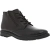 Image de Bugatti - Bottines Bugatti En Cuir Marron Et à Lacets Et Zip Latéral - Marron 44