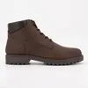 Image de Bottines marron foncé à lacets noires semelle noire Homme DOCKERS BY GERLI