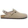 Image de Sabot Birkenstock Tokio II en daim taupe