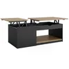 Image de Table basse Avela 55x110cm Noir Vicco 50593