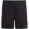 Image de Maillot de bain adidas 3S noir mat blanc garçon - 128