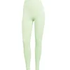 Image de Legging pleine longueur femme adidas Optime 3 Stripes Vert IT9130