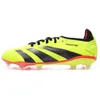Image de Chaussures de football Jaunes/Noires Homme Adidas Predator Pro