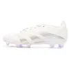 Image de Chaussures de Foot Blanches Junior Adidas Predator League FG