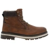 Image de Mustang - Bottines Brunes à Talon Décroché Bas Avec Une Doublure En Maille Sherpa - Brunes 42