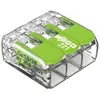 Image de WAGO 221-423 221 Borne de raccordement flexible: 0.14-4 mm² rigide: 0.2-4 mm² Nombre de pôles: 3 50 pc(s) transparent