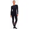 Image de Maillot de corps Falke Warm manches longues noir femme - XL