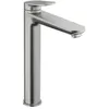 Image de Mitigeur lavabo DURAVIT Wave XL sans vidage inox brossé