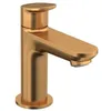 Image de Robinet lave-mains eau froide DURAVIT Wave bronze brossé