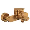 Image de Mitigeur bain douche mécanique DURAVIT Wave bronze brossé