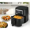 Image de GOURMETmaxx Friteuse à air chaud numérique 2x4L 1300W écran tactile noir mat