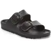 Image de Sandales Birkenstock Arizona Big Buckle Narrow noir pur - 36