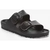 Image de Sandales Birkenstock Arizona Big Buckle Narrow noir pur - 39