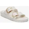 Image de Sandales Birkenstock Arizona Big Buckle Narrow blanc doré - 39