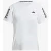 Image de T-shirt adidas Own The Run manche courte blanc pur noir femme - XL