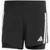 Image de Short adidas Adizero Running 2-en-1 Gel Pocket noir pur - XS