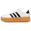 Image de Baskets Blanc/Noir Femme Adidas Court Bold